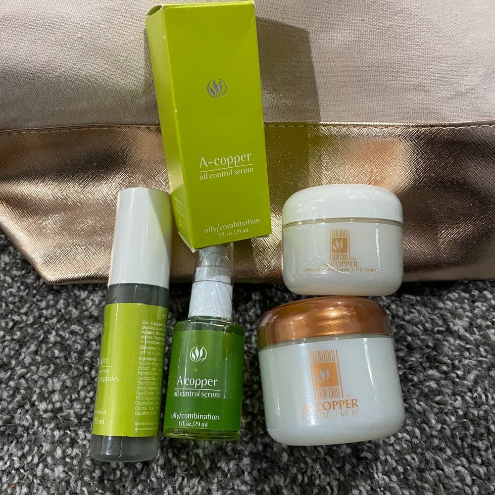 Serious Skin Care A-Copper Lot NEW